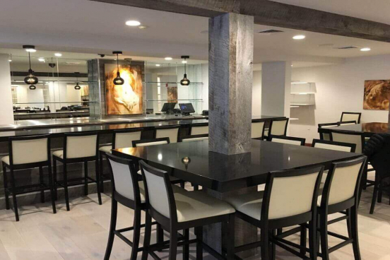 Restaurant Furniture Bar Stools Chairs Tables Whole S Luca West Installations Pascone S Restaurant